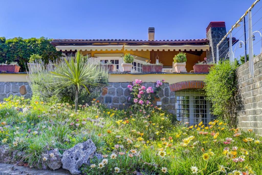 Villa Luce-Casa Vacanza Con Vista Panoramica Mare. Velletri Eksteriør billede