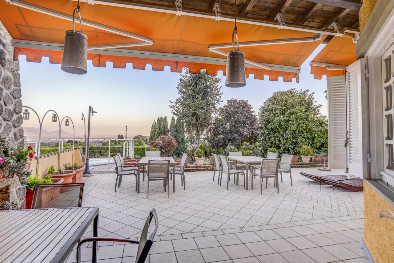 Villa Luce-Casa Vacanza Con Vista Panoramica Mare. Velletri Eksteriør billede